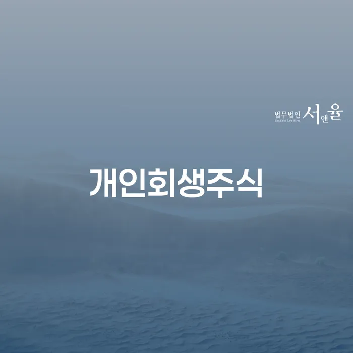 개인회생절차 연체 채무 신속해결방법 핵심요약